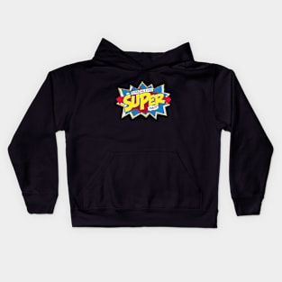 fathers day running for you super dad Kids Hoodie